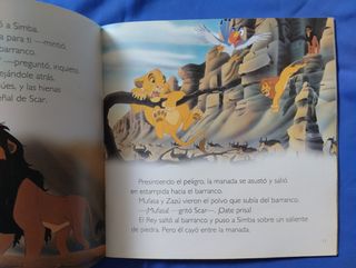 EL REY LEÓN LIBRO Y AUDIOCUENTO 