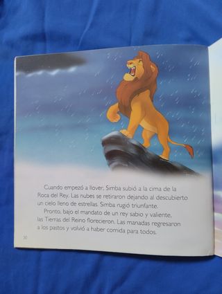 EL REY LEÓN LIBRO Y AUDIOCUENTO 