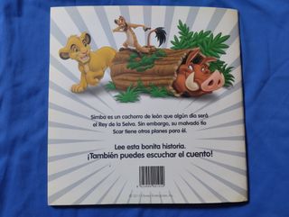 EL REY LEÓN LIBRO Y AUDIOCUENTO 