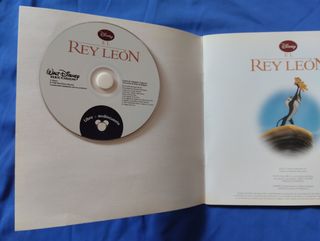 EL REY LEÓN LIBRO Y AUDIOCUENTO 
