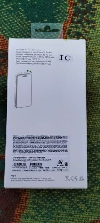 Funda Oficial iPhone 12 Pro Max con MagSafe