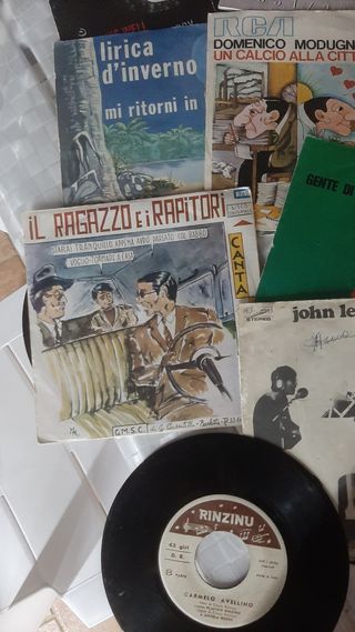 Vinili 45 giri anni '60/'70