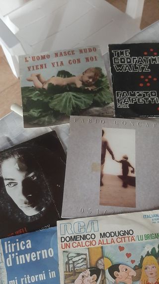 Vinili 45 giri anni '60/'70