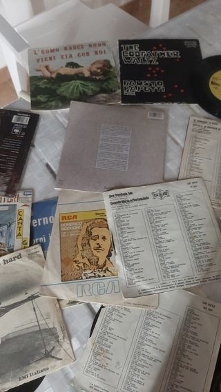 Vinili 45 giri anni '60/'70