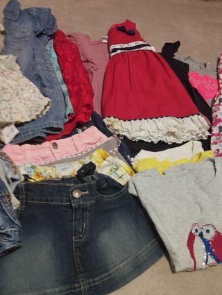 Lote ropa niña verano (25 piezas)