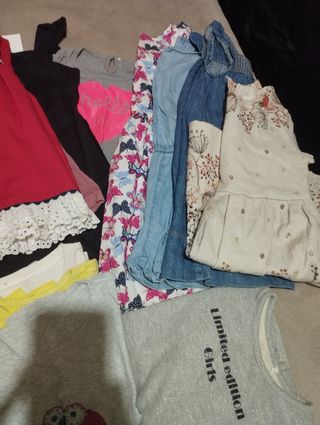 Lote ropa niña verano (25 piezas)