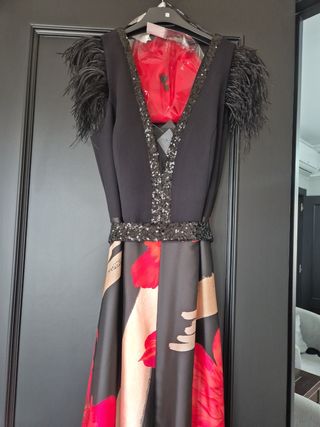 Vestido fiesta Nelly Ferreiro M