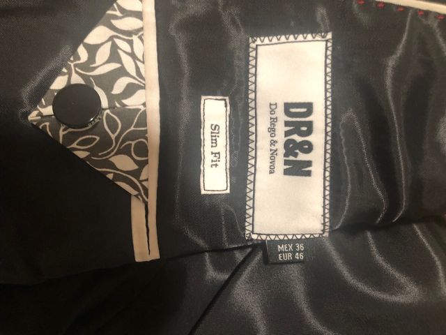 Americana negra chico DR&N. talla 46