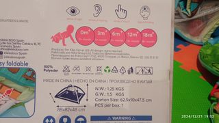 Parque juegos bebé Playmat Little Rancho