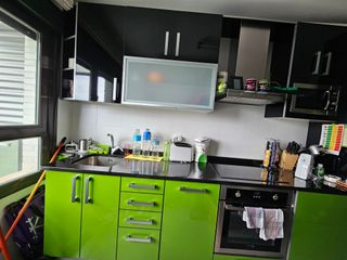 Cocina completa - Negra y Verde