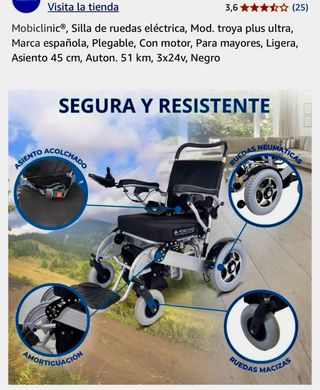 Silla eléctrica Mobiclinic Troya mod. PLUS ULTRA