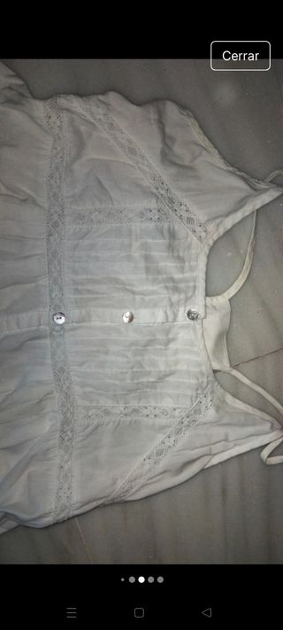 Vestido blanco Women'secret talla 38