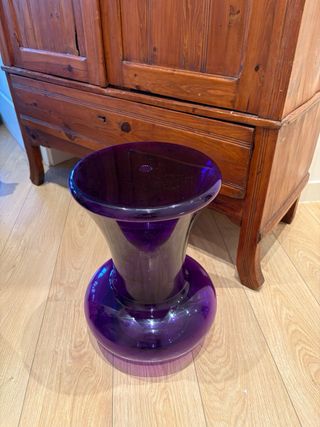 Taburete Kartell Philip Stark Púrpura