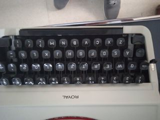 Máquina escribir Royal vintage