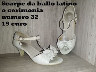 Scarpe da ballo latino americano, bambina, num 32