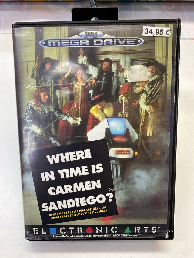 Mega Drive - Carmen Sandiego