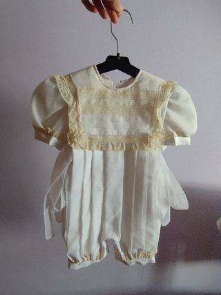 Traje bautizo bebé 