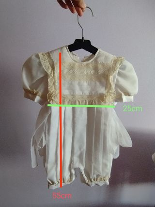 Traje bautizo bebé 