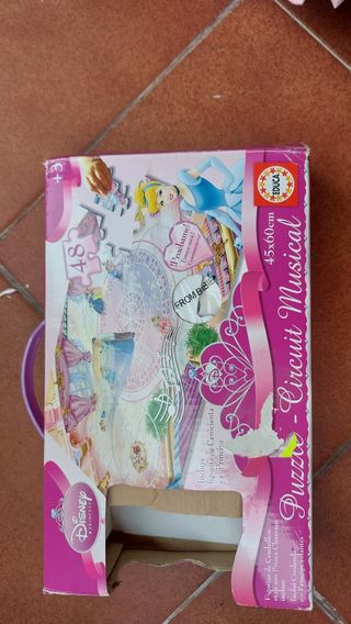 Puzzle Musical Cenicienta 48pzas