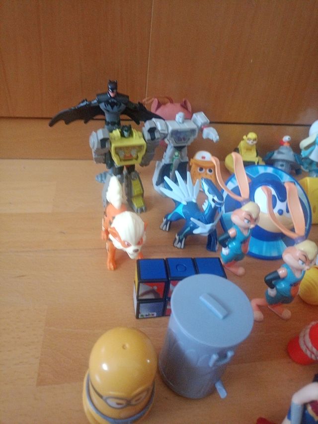 Lote juguetes Burger King & McDonald's