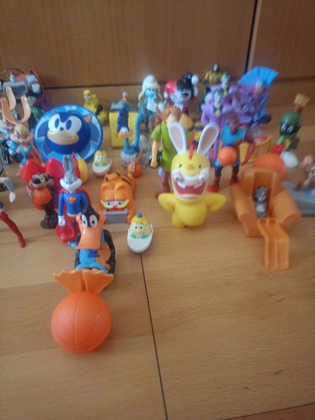 Lote juguetes Burger King & McDonald's