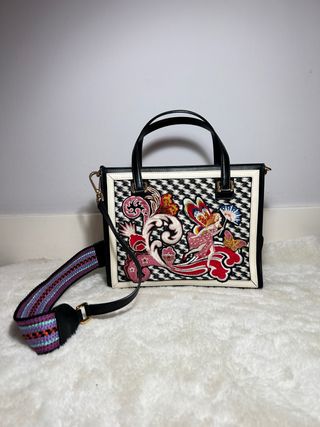 Borsa ETRO originale bianco e nero