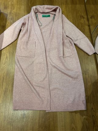 Conjunto punto Benetton rosa