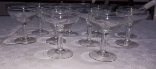 10 Bicchieri Champagne