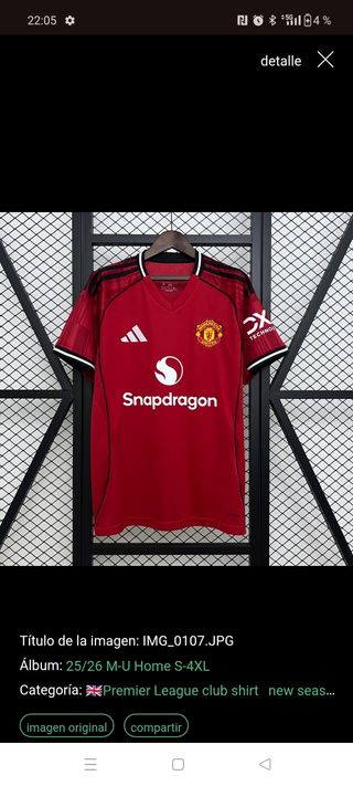 Camiseta España Adidas roja