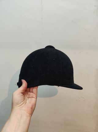 Casco hípica terciopelo