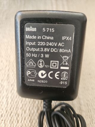 Cargador Braun 5715