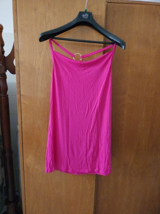Vestito rosa estivo