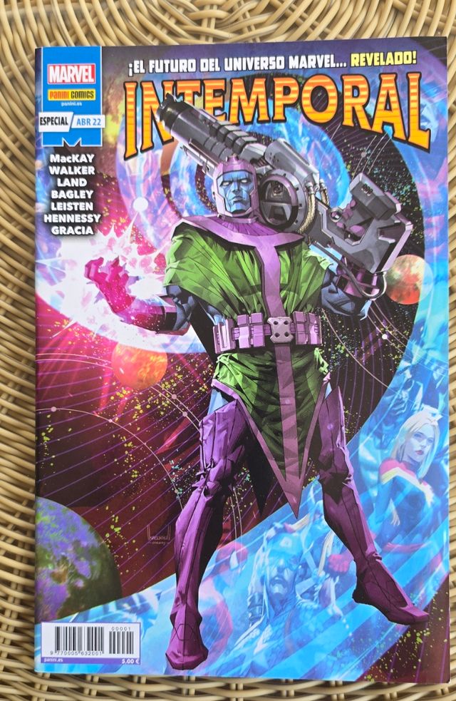 LOTE 6 COMICS INTEMPORAL VENGADORES,PANINI,VERTICE