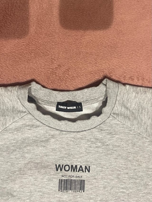 Felpa Tally Weijl Grigia - Donna