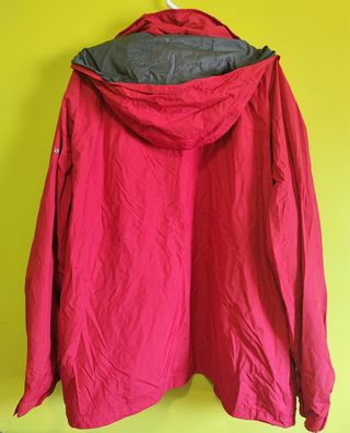 Chubasquero Columbia rojo XXL