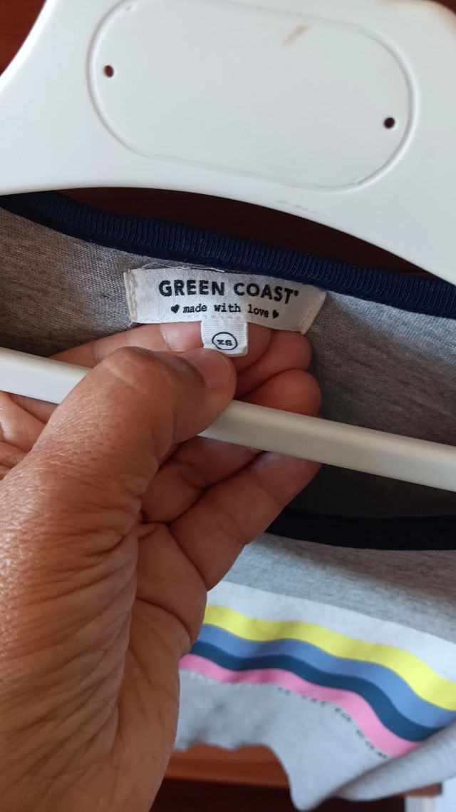 Camiseta Green Coast multicolor XS