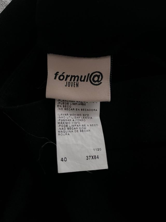 Pantalón negro vestir El Corte Inglés