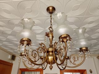 Lampara techo vintage 6 luces