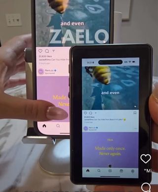 Pantalla remota para móvil