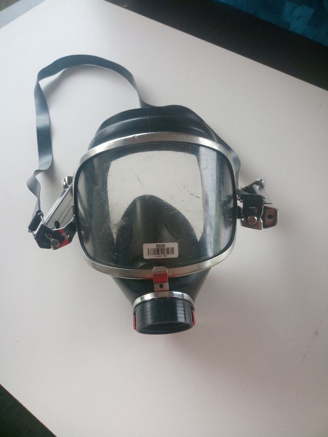 Maschera da pompiere vintage