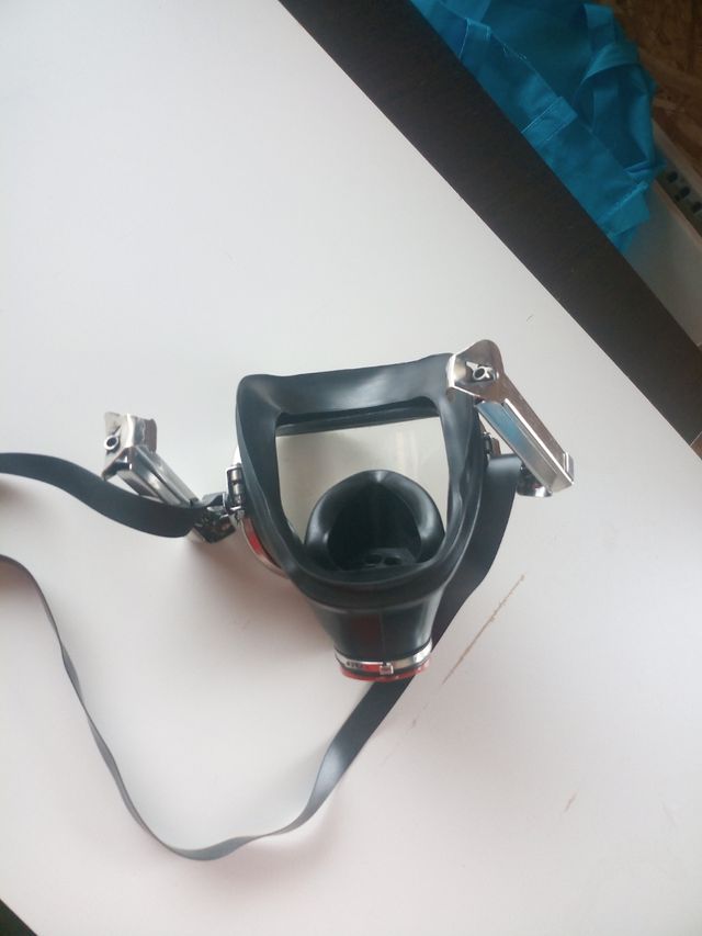 Maschera da pompiere vintage