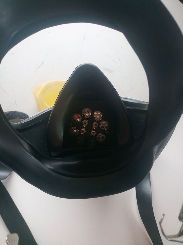 Maschera da pompiere vintage