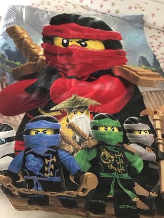 Funda nórdica Ninjago Lego ( no incluye relleno)