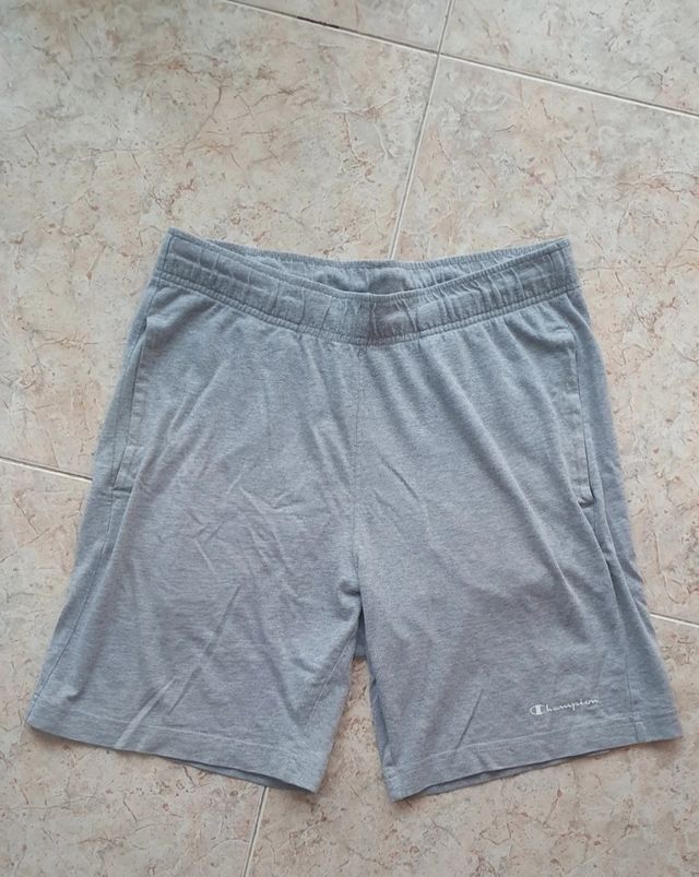 Shorts Champion Gris - Hombre