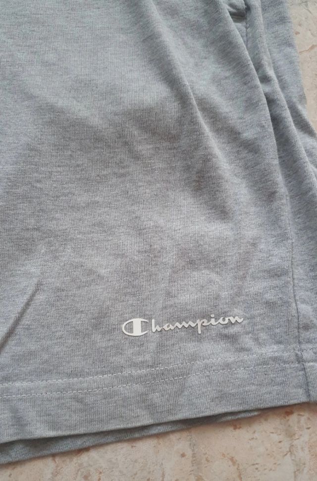 Shorts Champion Gris - Hombre