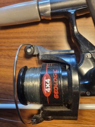 Caña y carrete pesca Decathlon
