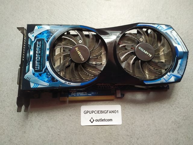 Gigabyte AMD HD6850 1GB DDR5 PCIE DVI-I/D HDMI DP