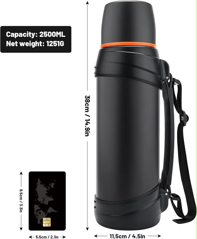 Botella térmica Olerd 2500ml - Aislamiento