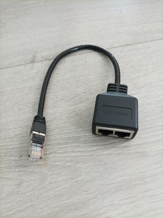 Cable divisor RJ45 Ethernet Cat 5 Cat 5e Cat 6 y 7