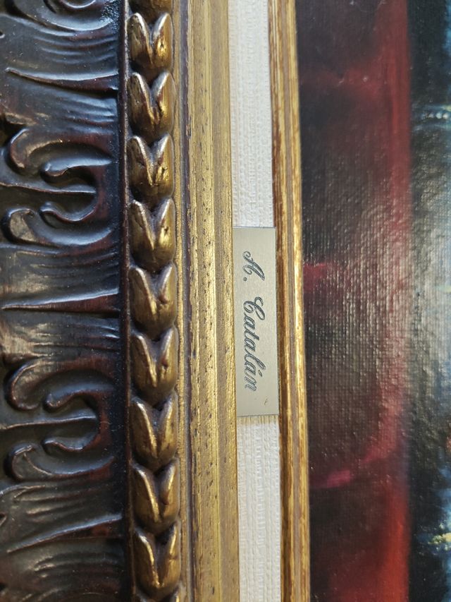 Pintura Bodegón con Rosa